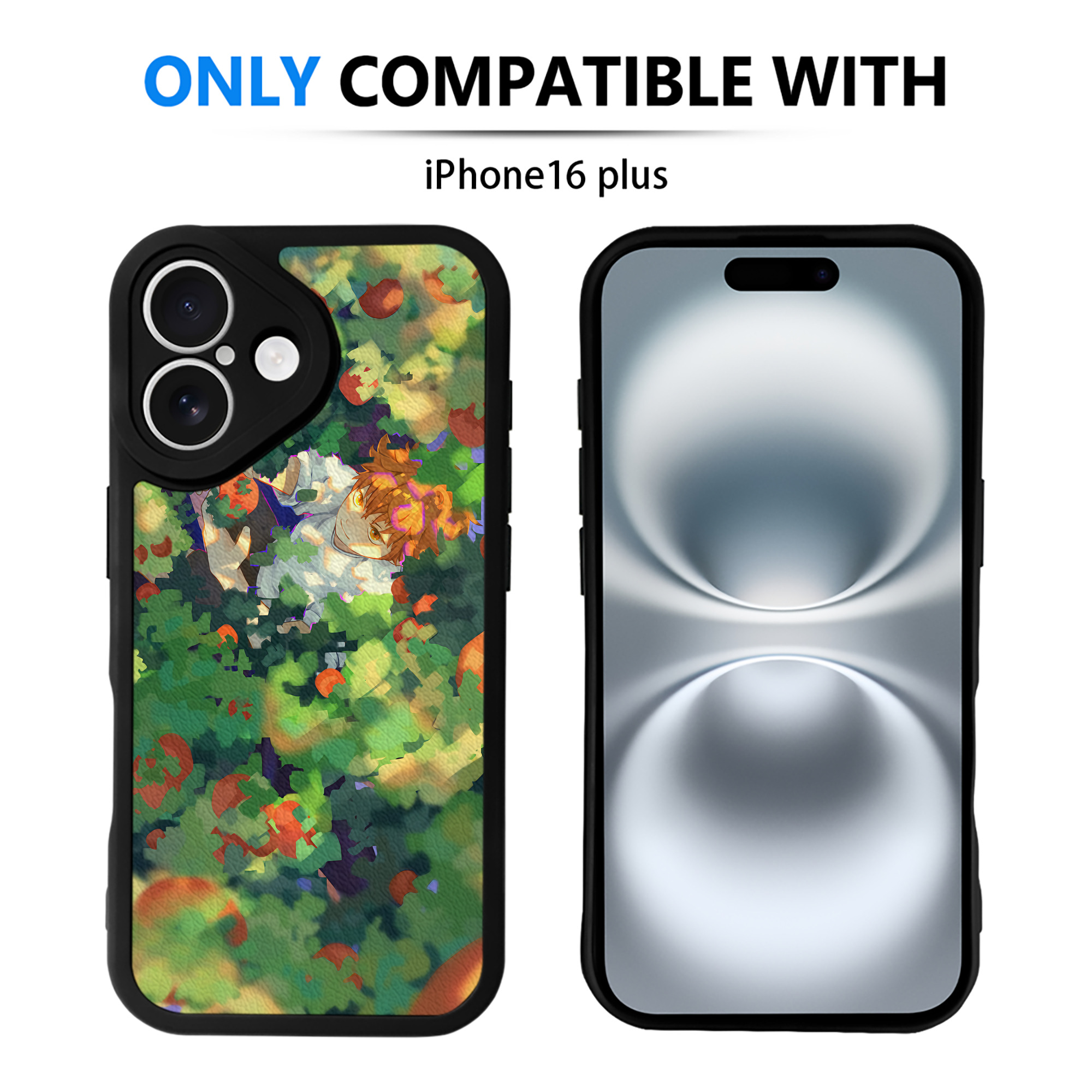 （画像用） ハイキュー!! Haikyu!! 【iPhone 16シリーズ対応】シリコンスマホケース（レザー調） 材質：シリコン